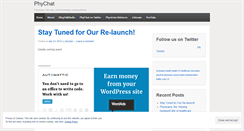 Desktop Screenshot of phychat.wordpress.com