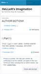 Mobile Screenshot of hellensfanfics.wordpress.com