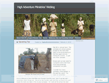 Tablet Screenshot of highadventureministries.wordpress.com