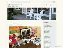 Tablet Screenshot of canyoncottage.wordpress.com