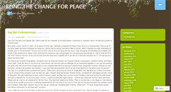 Desktop Screenshot of beingthechange4peace.wordpress.com