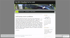Desktop Screenshot of brg7build.wordpress.com