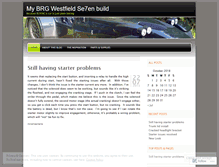 Tablet Screenshot of brg7build.wordpress.com