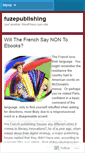 Mobile Screenshot of fuzepublishing.wordpress.com