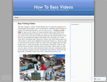 Tablet Screenshot of howtobassvideos.wordpress.com