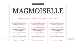 Desktop Screenshot of mademoiselleandcomag.wordpress.com