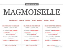 Tablet Screenshot of mademoiselleandcomag.wordpress.com