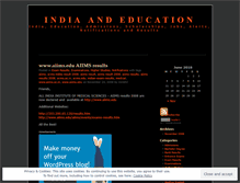 Tablet Screenshot of indianexams.wordpress.com