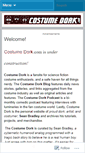 Mobile Screenshot of costumedork.wordpress.com