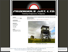 Tablet Screenshot of prodigiousartltd.wordpress.com