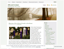 Tablet Screenshot of iheartworks.wordpress.com