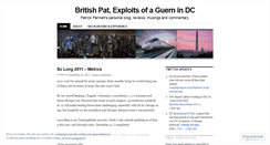 Desktop Screenshot of britishpat.wordpress.com