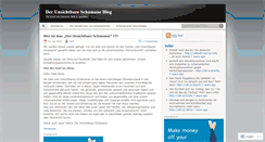 Desktop Screenshot of derunsichtbareschamane.wordpress.com