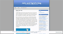 Desktop Screenshot of johnandsigrid.wordpress.com