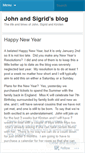 Mobile Screenshot of johnandsigrid.wordpress.com