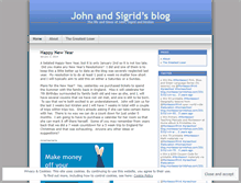Tablet Screenshot of johnandsigrid.wordpress.com