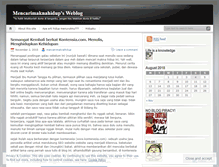 Tablet Screenshot of mencarimaknahidup.wordpress.com