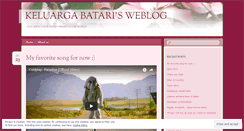 Desktop Screenshot of keluargabatari.wordpress.com