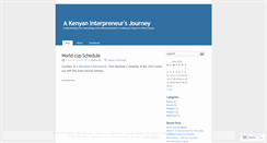 Desktop Screenshot of kenyaninterpreneur.wordpress.com