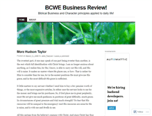 Tablet Screenshot of bcwe.wordpress.com