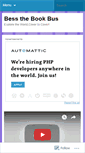 Mobile Screenshot of bessthebookbus.wordpress.com