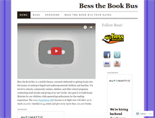 Tablet Screenshot of bessthebookbus.wordpress.com