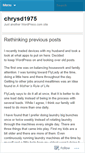 Mobile Screenshot of chrysd1975.wordpress.com