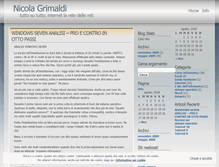 Tablet Screenshot of nicolagrimaldi.wordpress.com