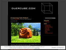 Tablet Screenshot of duercube.wordpress.com