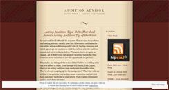 Desktop Screenshot of learntoaudition.wordpress.com