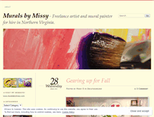 Tablet Screenshot of muralsbymissy.wordpress.com