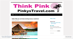 Desktop Screenshot of pinkystravel.wordpress.com