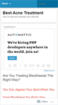 Mobile Screenshot of bestacnetreatmentus.wordpress.com