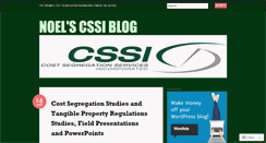 Desktop Screenshot of costsegserveblog.wordpress.com