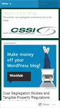 Mobile Screenshot of costsegserveblog.wordpress.com