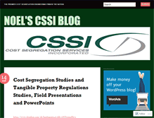 Tablet Screenshot of costsegserveblog.wordpress.com