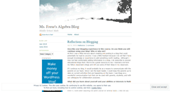 Desktop Screenshot of lbfreseblog.wordpress.com