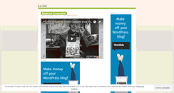 Desktop Screenshot of lolei.wordpress.com