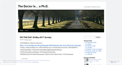 Desktop Screenshot of doctorgeorgep.wordpress.com