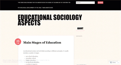 Desktop Screenshot of educationalsociology.wordpress.com
