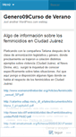 Mobile Screenshot of genero09.wordpress.com