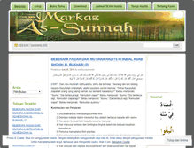 Tablet Screenshot of markazassunnah.wordpress.com
