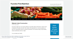 Desktop Screenshot of ffnutrition.wordpress.com