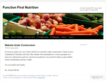 Tablet Screenshot of ffnutrition.wordpress.com