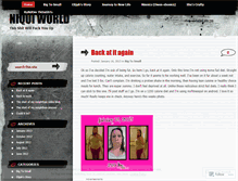 Tablet Screenshot of niquiworld.wordpress.com