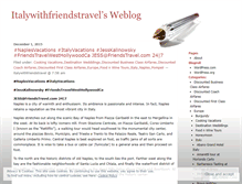 Tablet Screenshot of italywithfriendstravel.wordpress.com