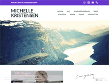 Tablet Screenshot of michellekristensen.wordpress.com