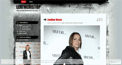 Desktop Screenshot of leatheristop.wordpress.com