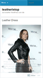 Mobile Screenshot of leatheristop.wordpress.com