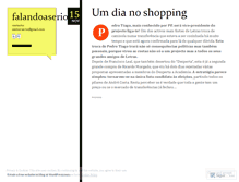 Tablet Screenshot of falandoaserio.wordpress.com